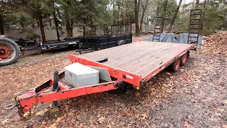 Fixing up a Cheap Deckover Trailer