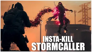 HOW TO INSTA KILL STORMCALLER ACT 3 MISSION "CLOSING TIME" EASY GUIDE | MW3 Zombies