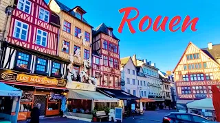 Rouen,   medieval  city  in Normandy / Vlog France 2023