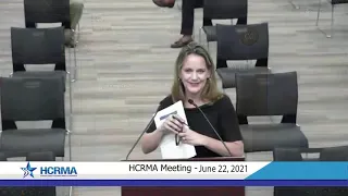 HCRMA Board Meeting - June 22nd, 2021 | City of Pharr