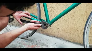 CÓMO QUITAR LA COPA DEL EJE DE CENTRO CUANDO ESTA OXIDADO | QUITAR EJE DE CENTRO DAÑADI DE BICICLETA