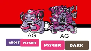 Gen 6 pokemon in gen 1 sprites