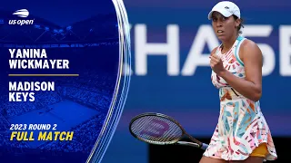Madison Keys vs. Yanina Wickmayer Full Match | 2023 US Open Round 2