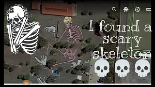 #22- 😱😱😱 scary skeleton on Google Earth | google earth secrets | scary | google earth secret places