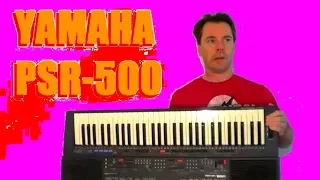 Yamaha PSR-500: Demo and review