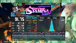 StepMania - 2024-4-14 - [17][190] The Last Samurai (Wikileadz Remix) - 91.75%