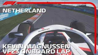 F1 2023 Dutch GP - Kevin Magnussen Onboard Lap Around Zandvoort Assetto Corsa