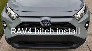 2019 - 2024 Toyota RAV4 hybrid hitch install and pointers