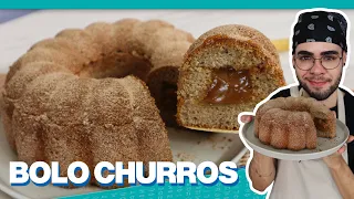 VEJA OQUE ESSE BOLO CHURROS TEM DE TÃO ESPECIAL | FÁCIL E DELICIOSO