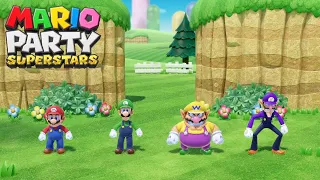 Mario Party Superstars Minigames Mario vs Luigi vs Wario vs Waluigi (Master Difficulty)