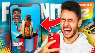 REGALO A AGUSTIN51 SU SKIN EN FORTNITE *ASÍ REACCIONAMOS* - TheGrefg