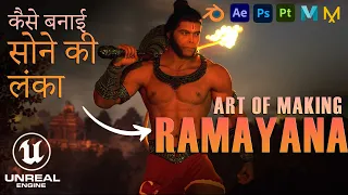 How I Made 3D Hanuman and Lanka