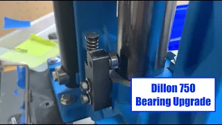 Installing a ball bearing upgrade on the Dillon 750