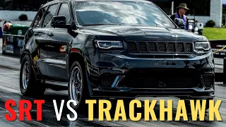 Jeep Trackhawk vs Jeep SRT | Which Is the Better SUV??