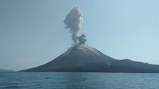 Anak Krakatau, 19 August 2018