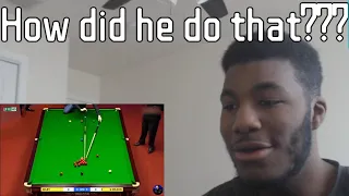 American Reacts to "The Top 50 Shots in Snooker History"