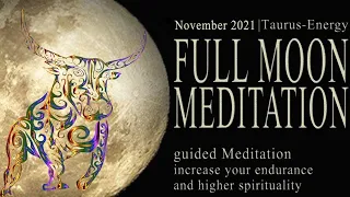 FULL MOON Meditation November guided • Taurus (The Bull) • cleanse & manifestation