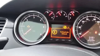 How to keep electronic parking brake handbrake disengaged / disabled after turning off the ignition