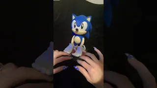 Asmr fast tapping on sonic the hedgehog figure