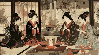 Relaxing Koto and Shamisen music of the Japanese Edo Period