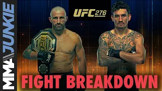 Alexander Volkanovski vs. Max Holloway 3 prediction | UFC 276 Breakdown