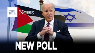 New Poll: 56% Disapprove of Biden, 49% Sympathize More with Israelis, 93% Concerned with Inflation