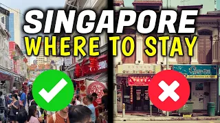 Top 3 Best & Worst Places to Stay in Singapore │ Where to Stay in Singapore