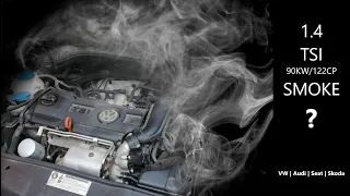 FIX VW Golf 1.4 TSI Mk VI 6 2010 90KW/122 CP Engine smoke from the turbocharger area Skoda Audi Seat