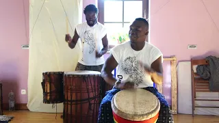 Harouna Dembele Kurubi Foli djembe workshops in Poland