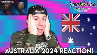 Electric Fields - One Milkali(One Blood) Reaction - Eurovision 2024(Australia) - Quinto ESC