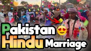 Traditional Hindu marriage ceremony in Pakistan Hindu Village || Cooking Food for 500 people's