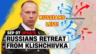 Ukraine War | Big News! Russians retreated from KLISHCHIIVKA under Ukrainian artillery fire