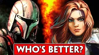 MALE VS FEMALE Bounty Hunter | Who's The Better Voice Actor? (SWTOR)