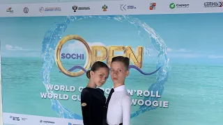 Sochi Open 2021 Первый день Турнира. Дети-2 Европейская программа