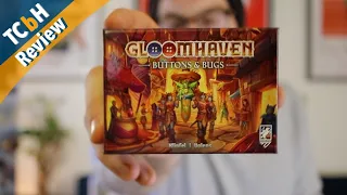 Gloomhaven Buttons & Bugs TCbH Review - Fun-sized haven in the palm of your hand?