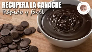 CÓMO RECUPERAR GANACHE CORTADA | Ganache de Chocolate