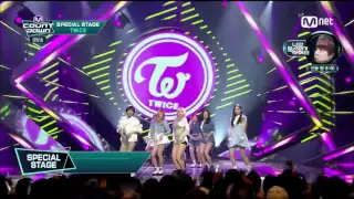 160107 TWICE(트와이스) - 'CANDY BOY' @ M! COUNTDOWN