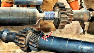 Both Countershaft Teeth are Broken at Different Places now see Mechanic's Ability to Repair ￼