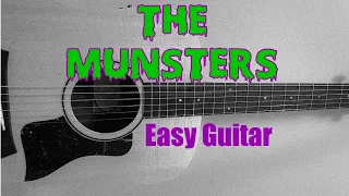 The Munsters Theme Song - Easy Guitar | FREE TAB