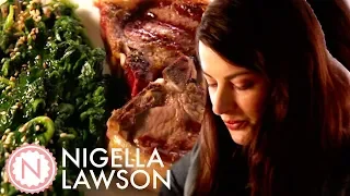 Nigella Lawson's Lamb Chops with Tahini Sauce | Nigella Bites