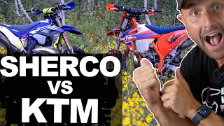 This Should NOT be happening but it is - Sherco v KTM!