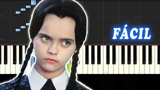 La Familia Addams / Opening / Fácil / Piano Tutorial / Notas Musicales