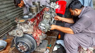 Hino 1J Truck Engine Repairing ||How To Restoration Truck Engine ||