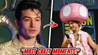 Ezra Miller's Crazy Moments !