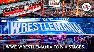 WWE WrestleMania Top 10 Stages of all time 2023 | Wrestle Stock