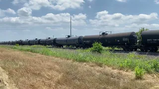 SB BNSF tank train at Metro siding 5/19/24