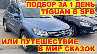 Подбор за 1 день WV Tiguan в Питере