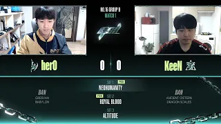 [2023 GSL S1] Ro.16 Group B Match1 herO vs KeeN