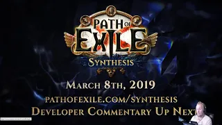 KrinZaikOO reacting to the new Path of Exile Synthesis trailer!