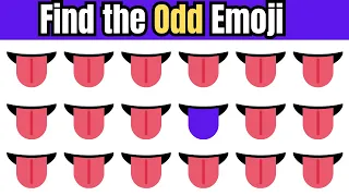 Find the Odd Emoji | Emoji Quiz Challenge